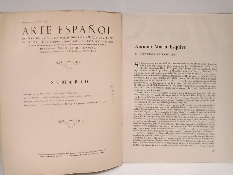 ARTE ESPAÑOL. Revista de la Sociedad Española de Amigos del …