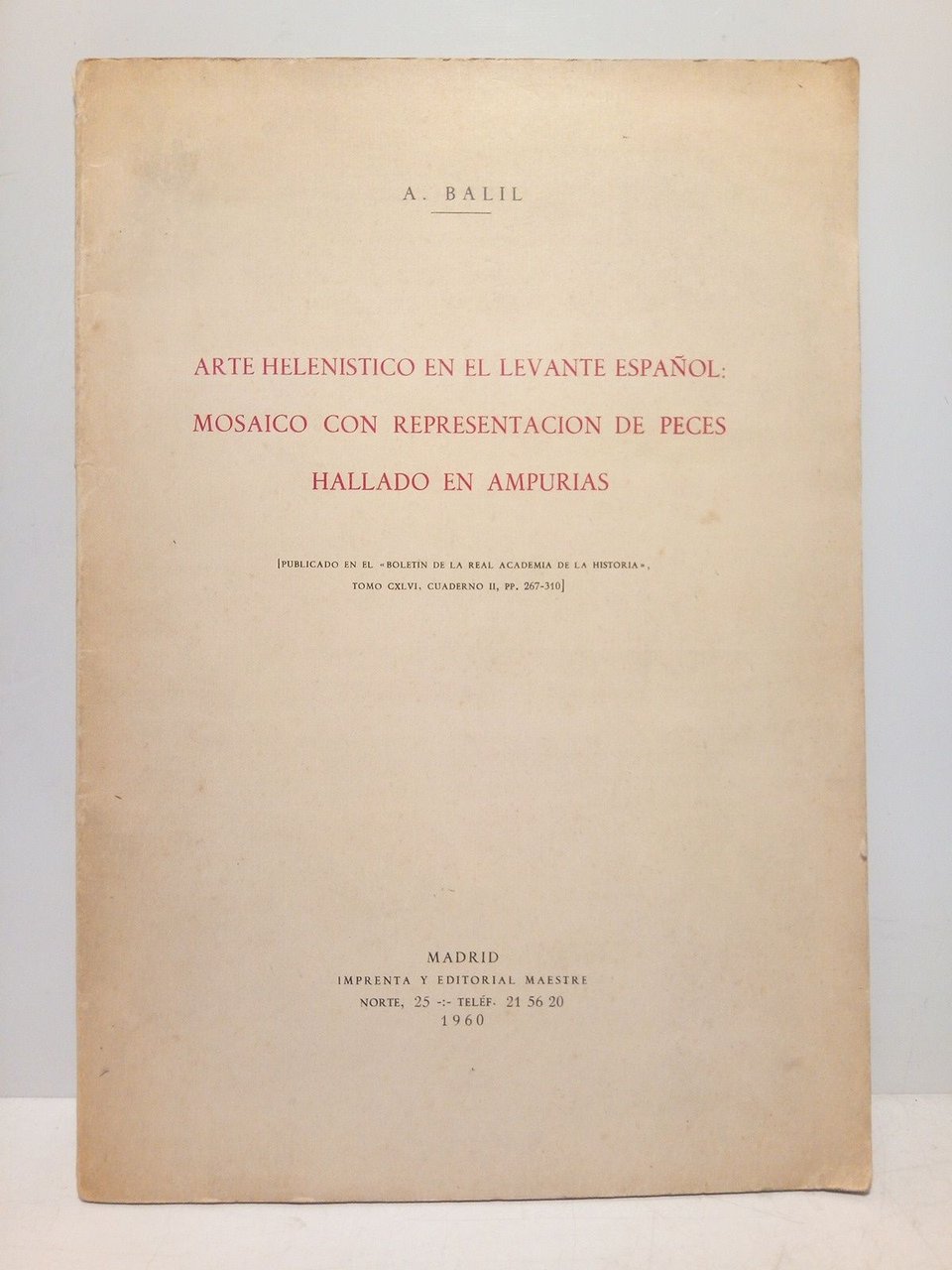 Arte helenístico en el levante español: Mosaico con representación de …