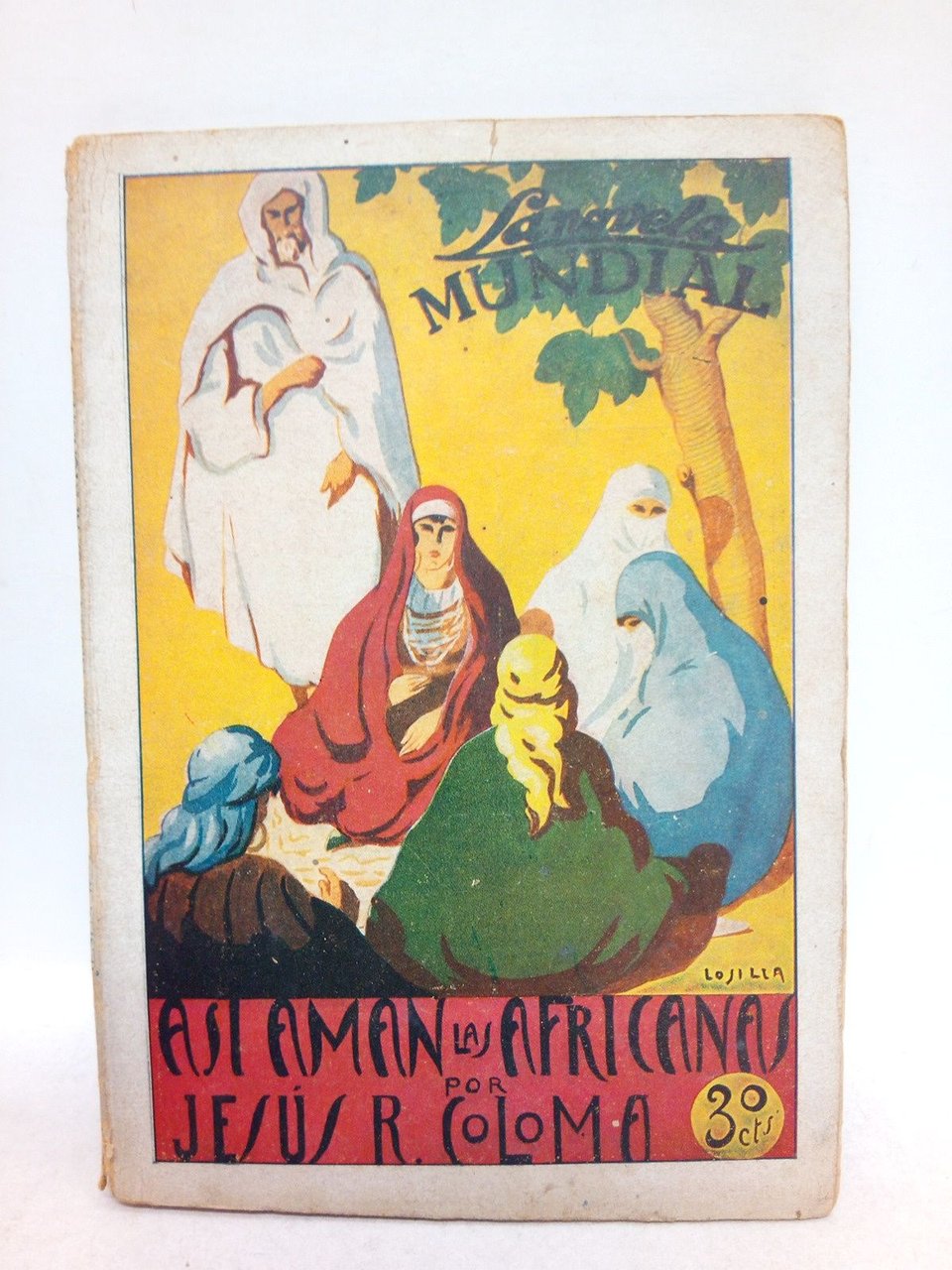 Así aman las africanas / Ilustraciones de Losilla