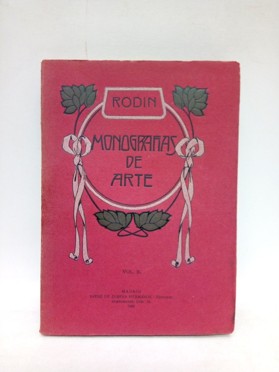 Augusto Rodin / Traducido del inglés por Eugenio Alvarez Dumont