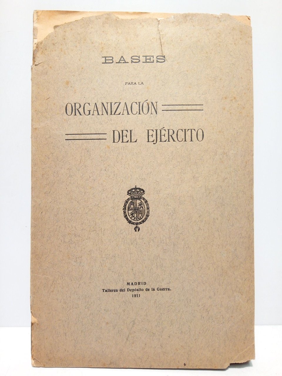 Bases para la Organización del Ejército