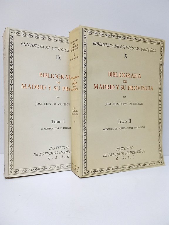 Bibliografía de Madrid y su Provincia / TOMO I.: Manuscritos … | Immagine Gallery 2