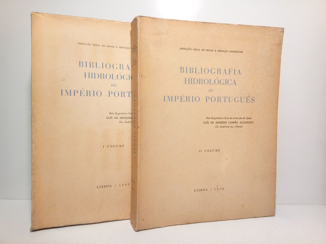 Bibliografía Hidrológica do Império Português / Pelo Engenheiro Chefe da …