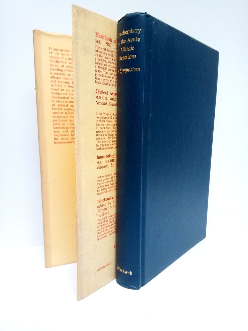 Biochemistry of the Acute Allergic Reactions: A symposium organized by … | Immagine principale