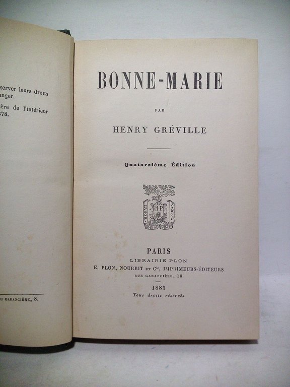 Bonne - Marie