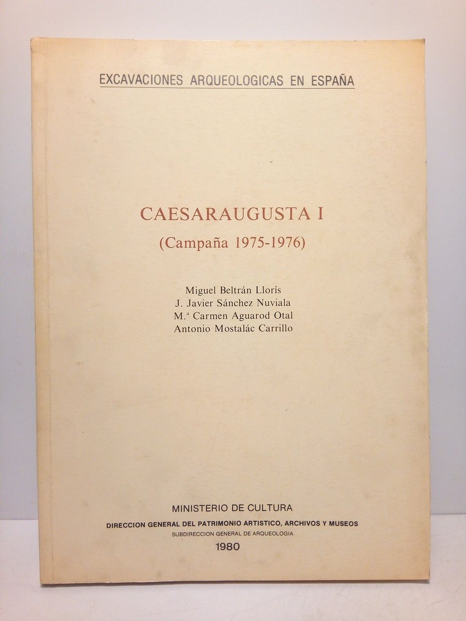 Caesaraugusta I. (Campaña 1975-1976)