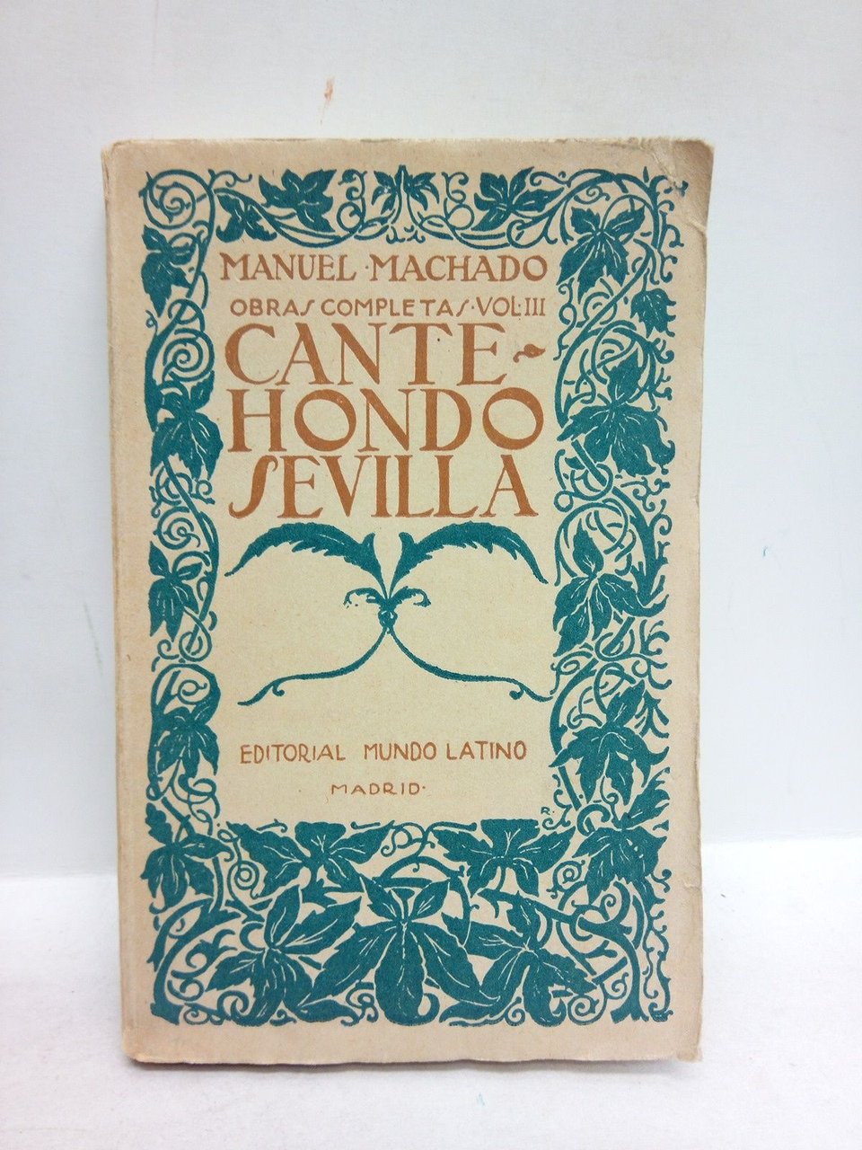 Cante Hondo Sevilla (Poesías)