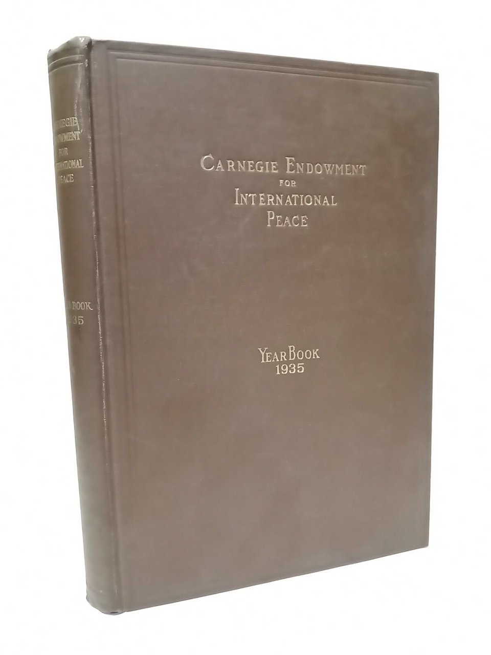 Carnegie Endowment for International Peace: Year Book, 1935 | Immagine principale