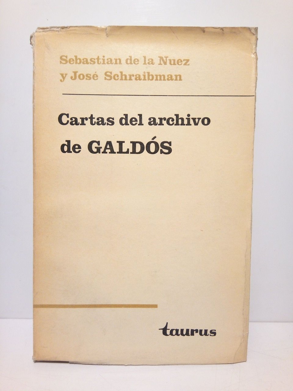 Cartas del Archivo de Perez Galdós | Immagine principale