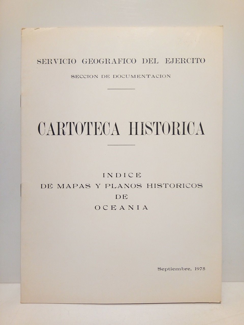 Cartoteca Histórica: Indice de mapas y planos historicos de Oceania | Immagine principale