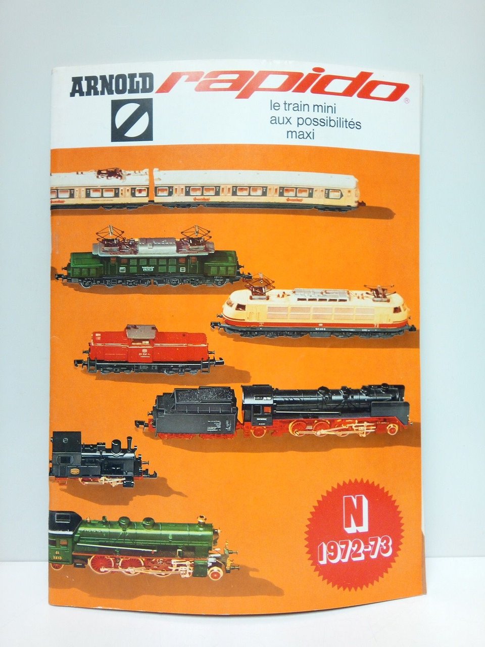 [Catálogo de trenes Arnold Rapido 1972/73]