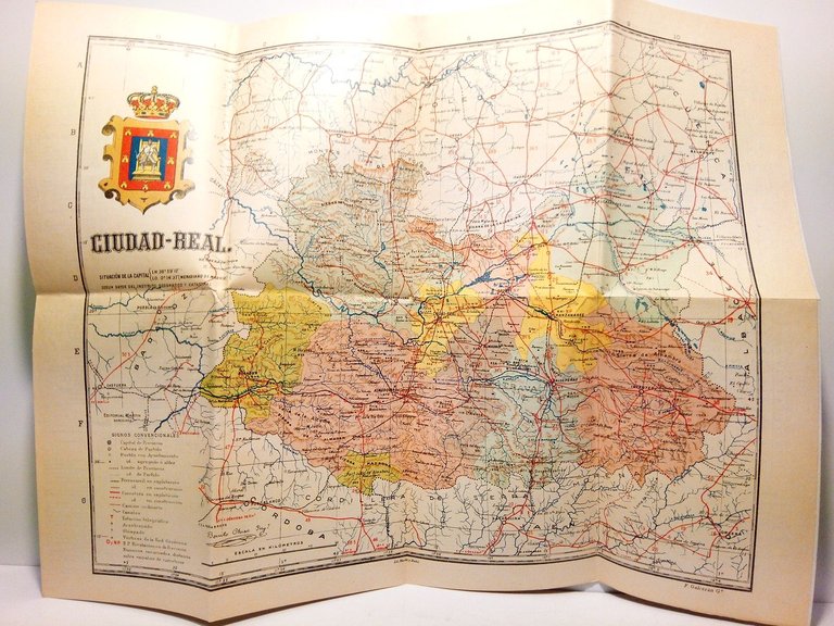 CIUDAD REAL. Colección de Cartas Corográficas / Bajo la dirección … | Immagine Gallery 2