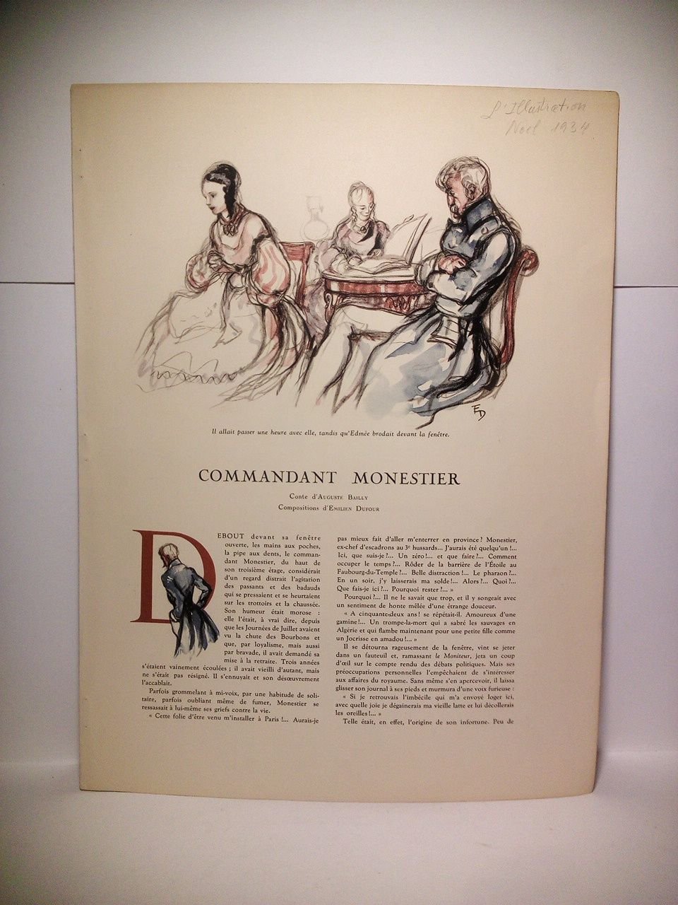 Comandant Monestier / Compositions d'Emilien Dufour. (Separata de L'Illustration. Noel … | Immagine principale