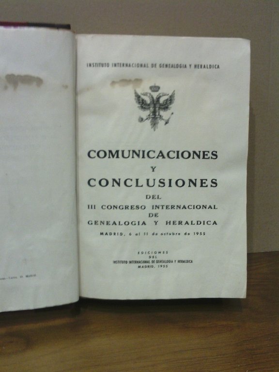 Comunicaciones y conclusiones del III Congreso Internacional de Genealogía y …