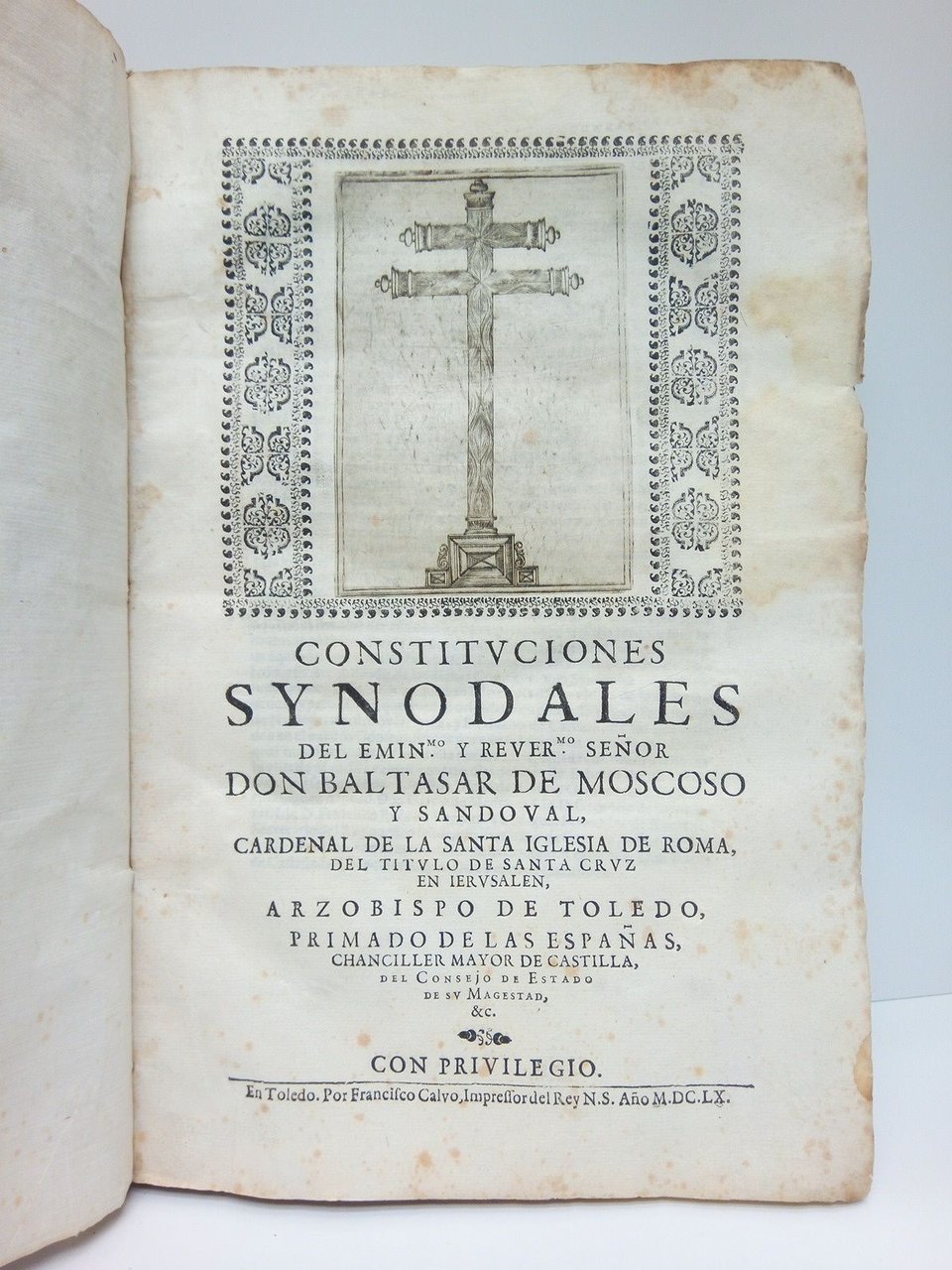 Constituciones Synodales del Eminmo. y Revermo. Señor Don Baltasar de …
