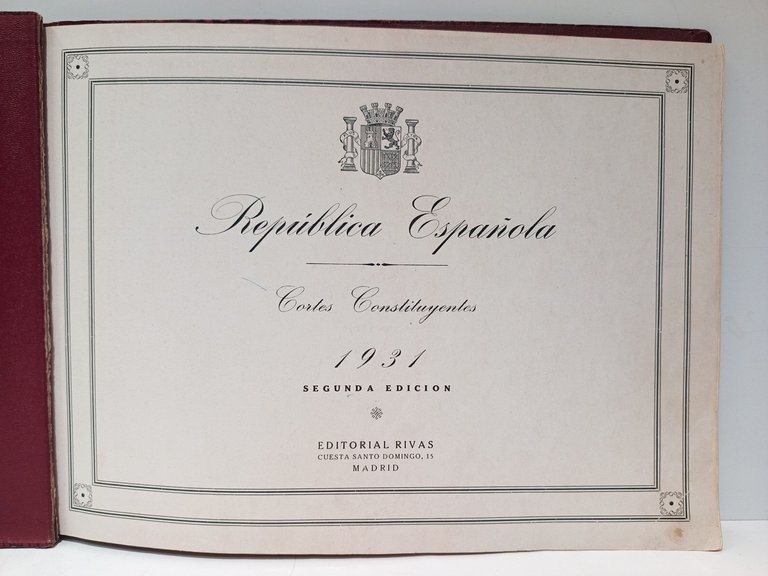 Cortes Constituyentes 1931 | Immagine Gallery 2