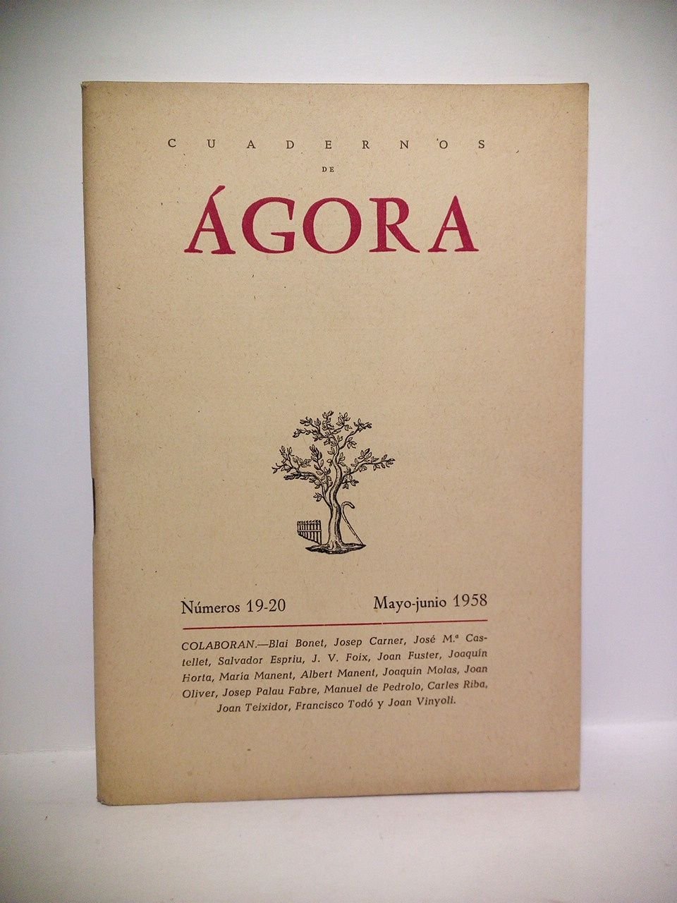 Cuadernos de Agora. Nos. 19-20