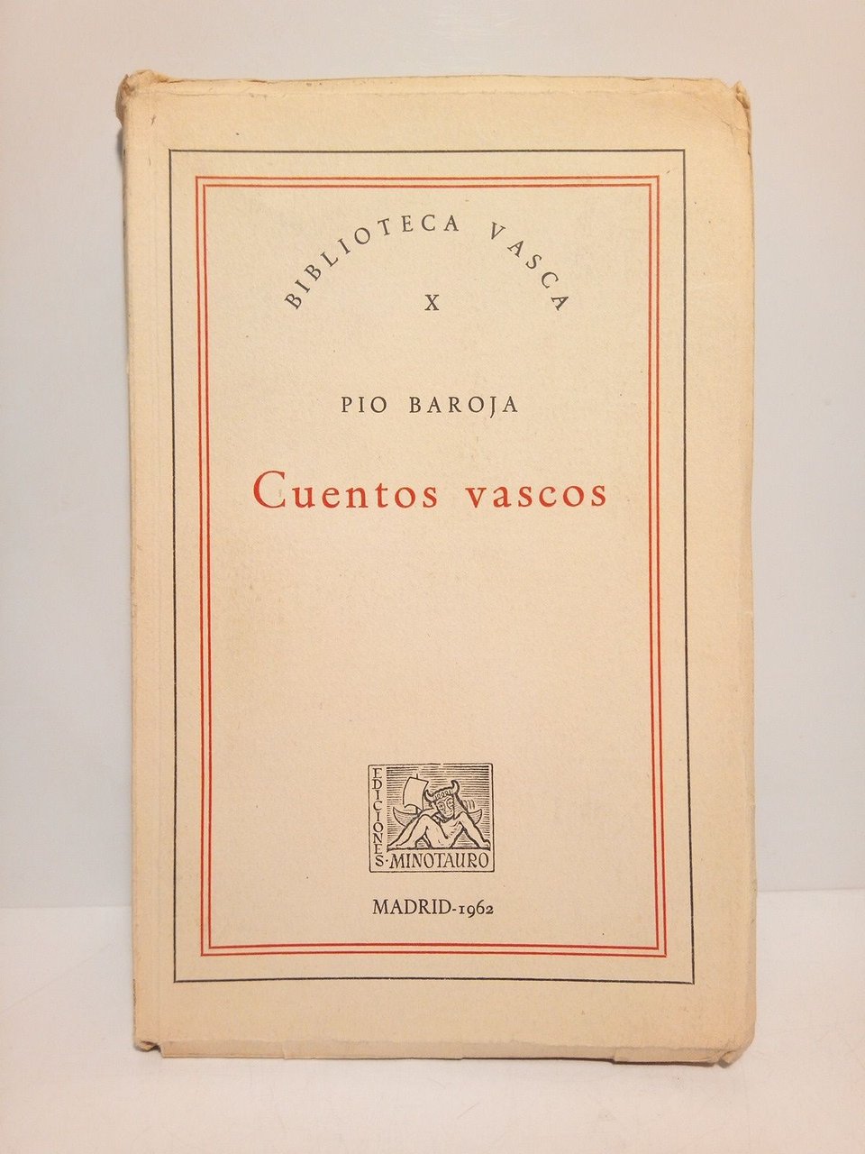 Cuentos Vascos / Carta prólogo "A Don Julio Caro Baroja", …