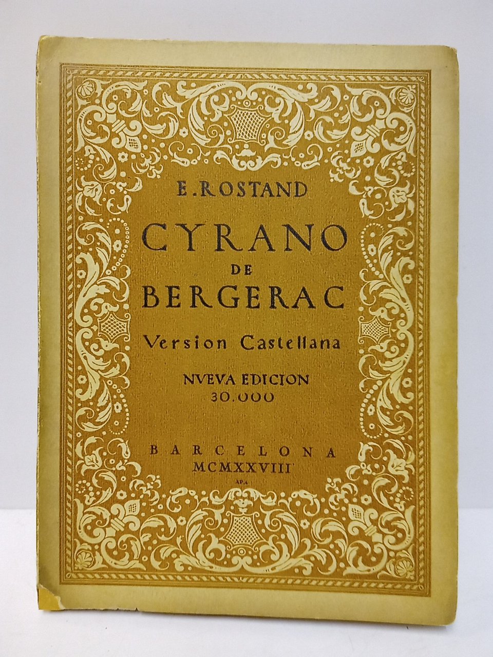 Cyrano de Bergerac. (Tragicomedia en 5 actos, en verso. Estrenada … | Immagine principale