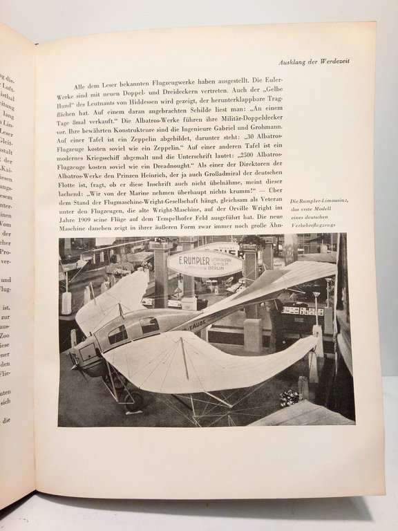 Das Buch der deutschen Fluggeschichte: Vorzeit, Wendezeit, Werdezeit. [VOL. I.]