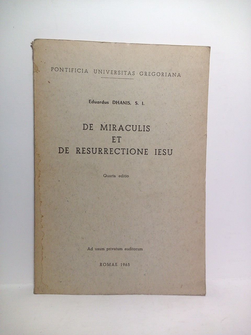 De miraculis et de resurrectione Iesu | Immagine principale