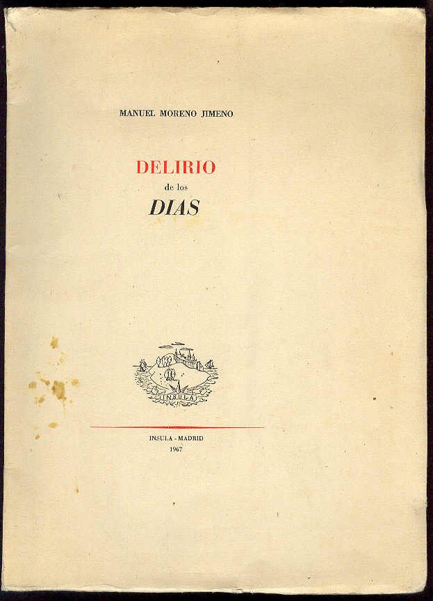 Delirio de los días. (Poesías)