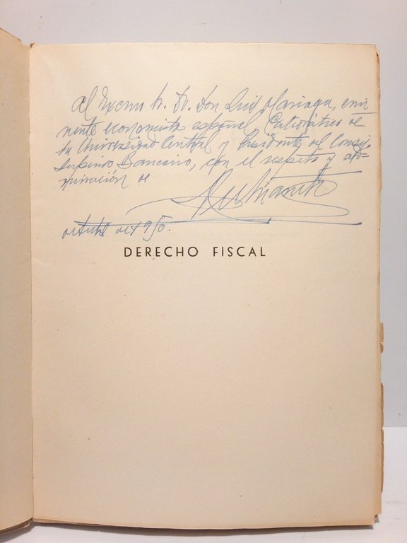 Derecho Fiscal / Resumen de las explicaciones del.