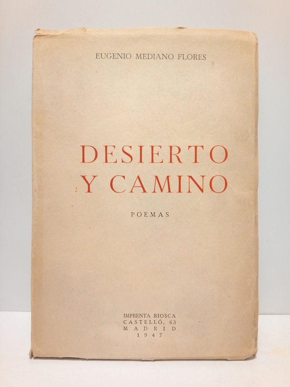 Desierto y camino (Poemas) | Immagine principale