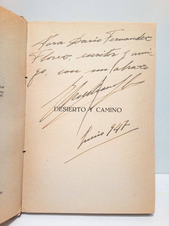 Desierto y camino (Poemas) | Immagine Gallery 2