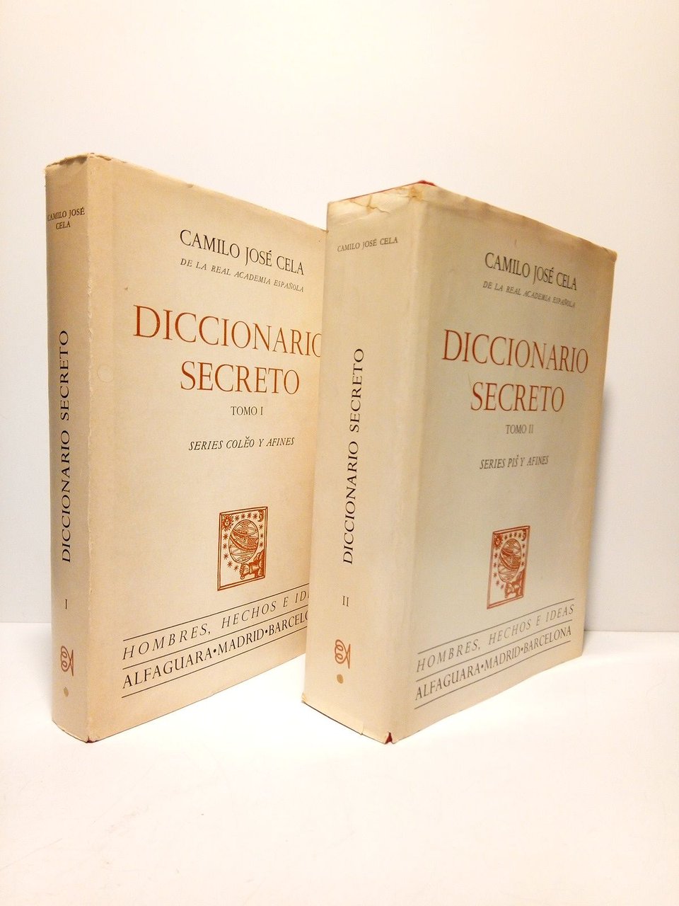 Diccionario Secreto. TOMO I.: Series coleo y afines. TOMO II.: …