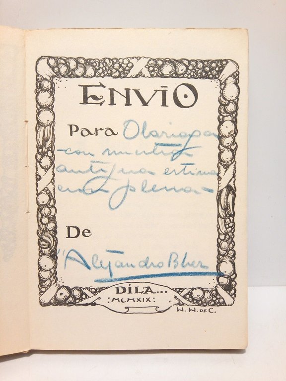 Dila. (Poesías en prosa) / Prólogo de Emilio Carrere