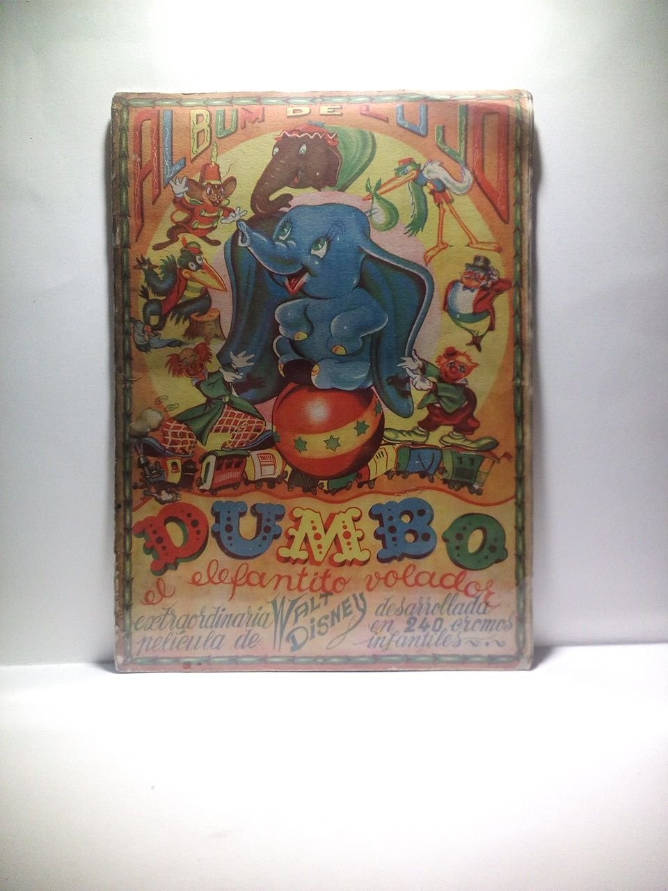 Dumbo el elefantito volador. Album de lujo. Extraordinaria película de …