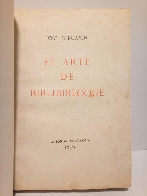 El arte de birlibirloque (entendimiento del toreo)