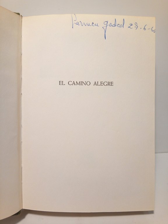 El camino alegre (Novela)