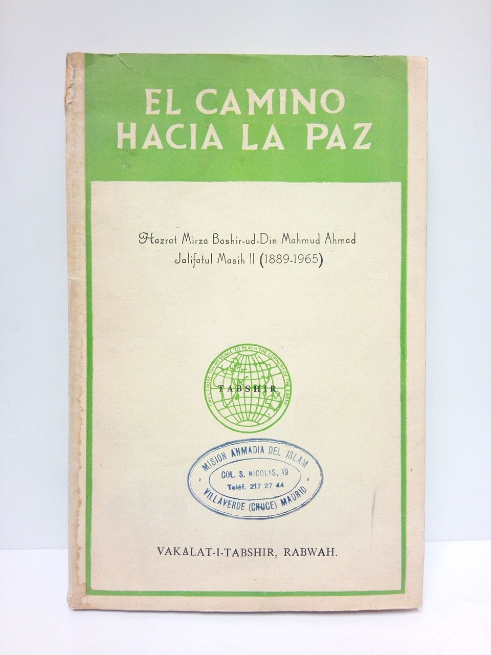 El camino hacia la paz: La estructura económica de la …