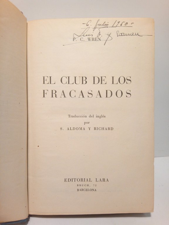 El Club de los Fracasados / Traducido del inglés por … | Immagine Gallery 2
