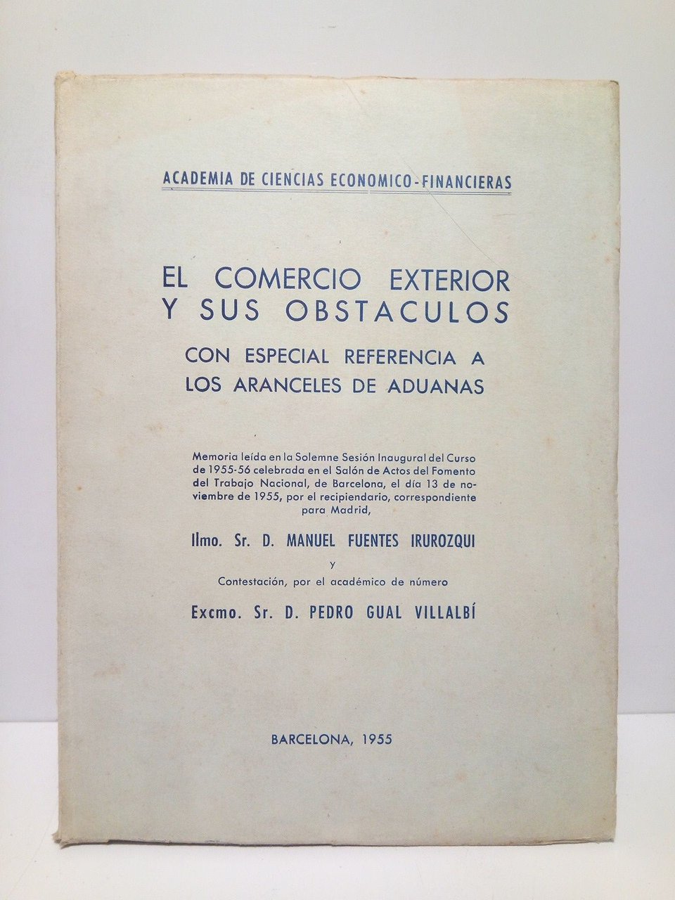 El comercio exterior y sus obstáculos con especial referencia a …