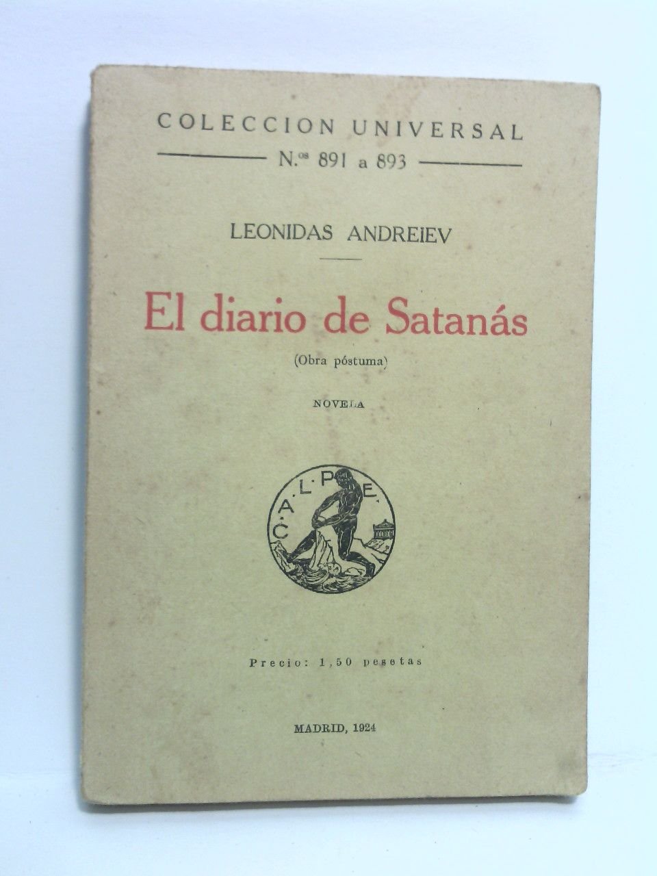 El diario de Satanás. (Obra póstuma. Novela) / Traducido por …