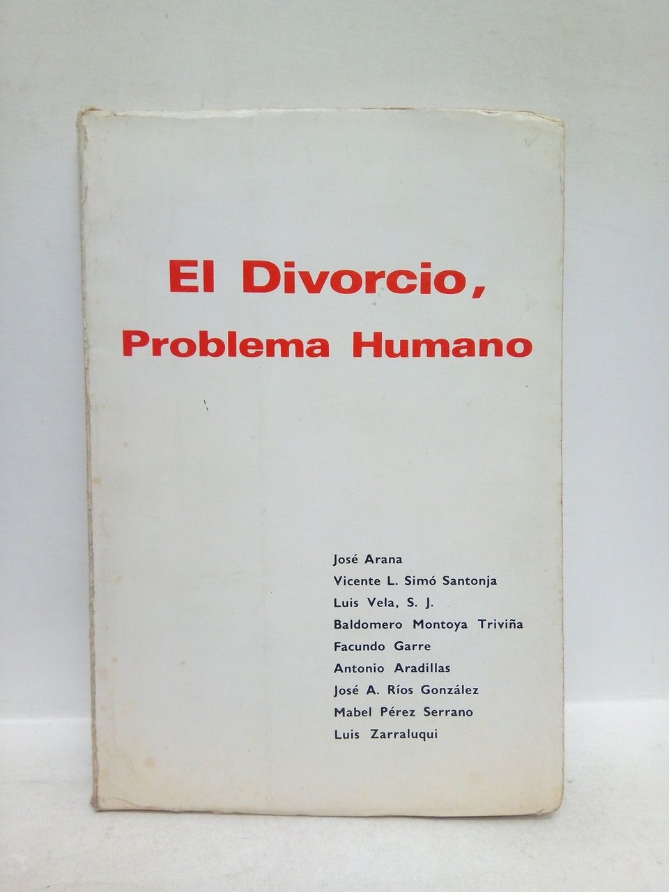 El divorcio, problema humano | Immagine principale