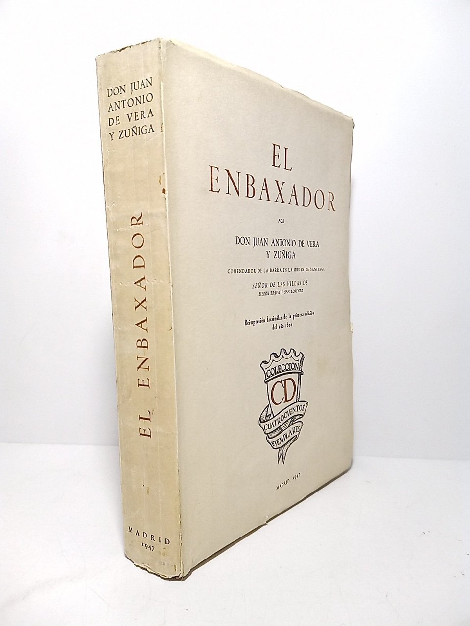 El Enbaxador / por Don Juan Antonio de Vera y … | Immagine principale