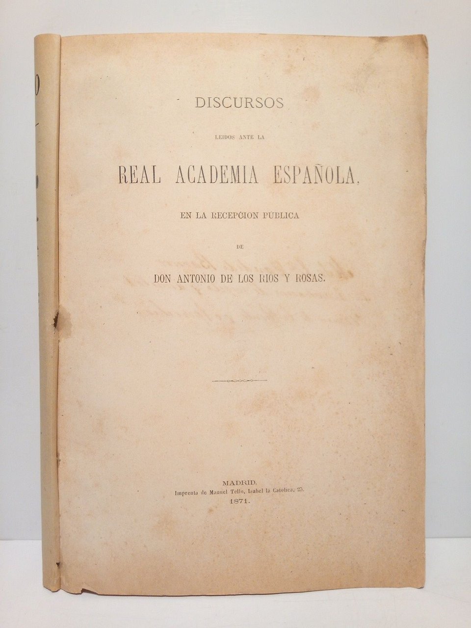 El génesis, la naturaleza, lavida del principio de autoridad en …