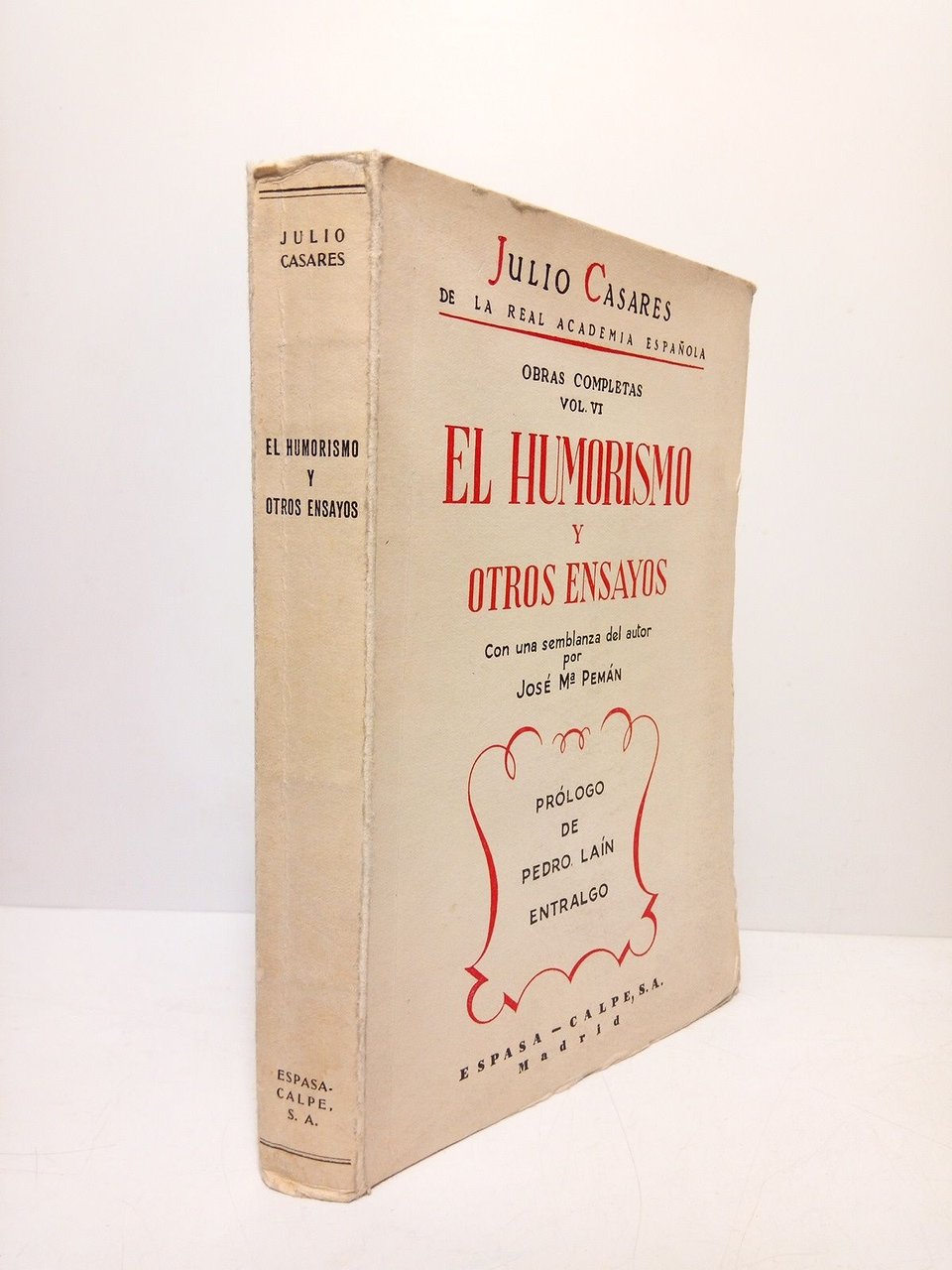 El humorismo y otros ensayos / Con una semblanza del …