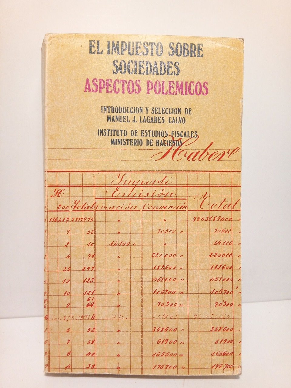 El impuesto sobre sociedades: aspectos polémicos / Introducción y selección … | Immagine principale