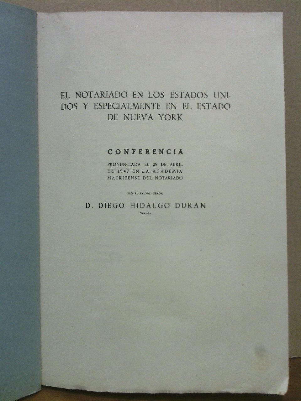 El notariado en los estados unidos y especialmente en el … | Immagine principale