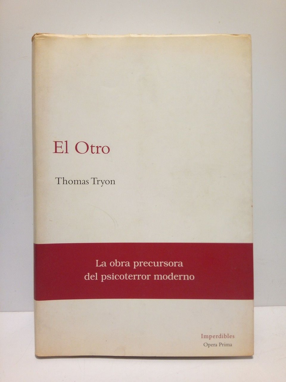 El Otro [La obra precursora del psicoterror moderno] / Traducida … | Immagine principale
