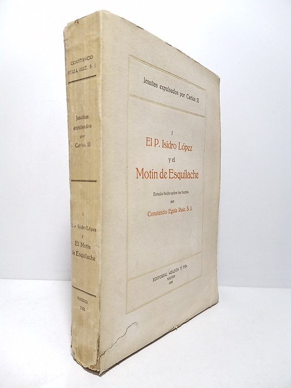 El P. Isidro López y el Motín de Esquilache / … | Immagine Gallery 2