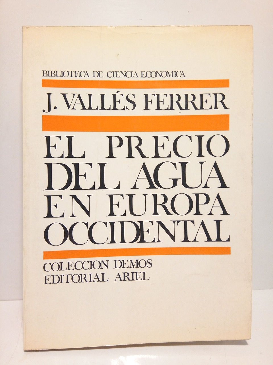 El precio del agua en Europa Occidental / Con la … | Immagine principale