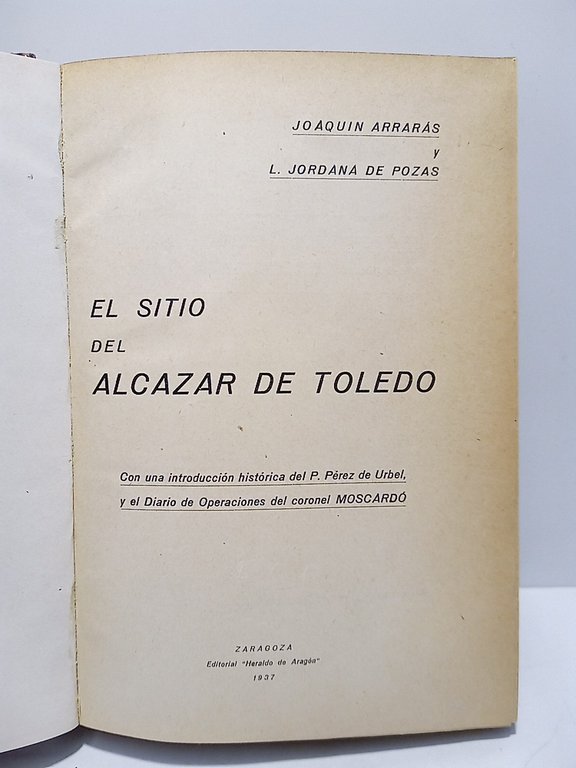EL sitio del Alcázar de Toledo / Con una introducción … | Immagine Gallery 3