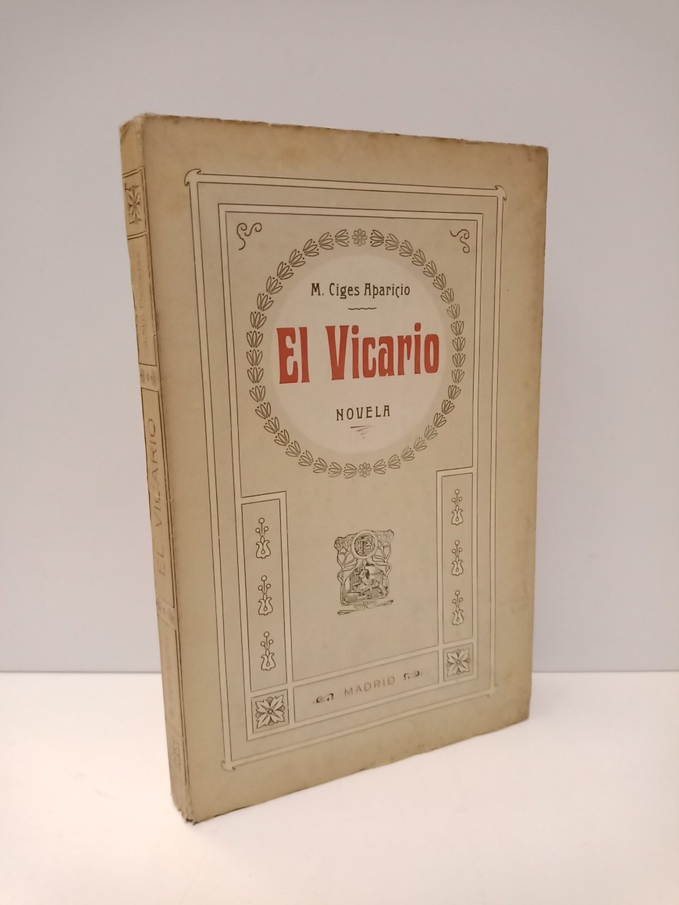El Vicario. (Novela)