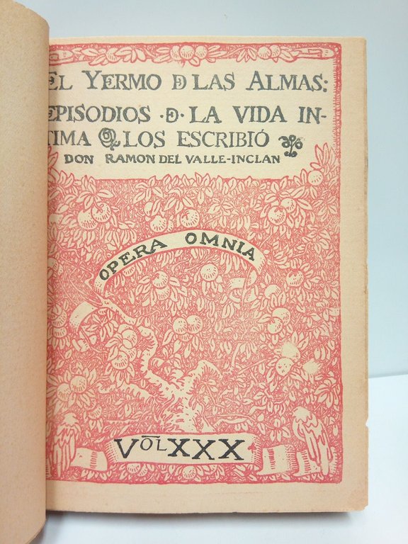 El Yermo de las Almas: Episodios de la vida intima